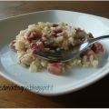 Risotto con dadolata di zampone