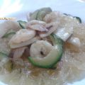 Spaghetti di soia con gamberi calamari e[...]