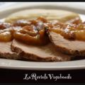 Lonza di maiale al forno con salsa fruttata