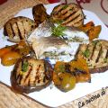 BRANZINO FARCITO CON CONTORNO DI VERDURE[...]
