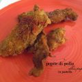 Pepite di pollo con paprika, in pastella