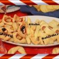 Pizzette e salatini di pasta sfoglia