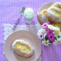 Brioches morbide uvetta e mele