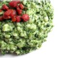 Risotto mantecato con spinaci e robiola
