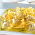 Ravioli di magro all'arancia