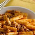 Tortiglioni all'agnello