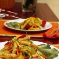 Fusilli nel peperone con verdure