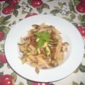 MEZZE PENNE  PANCETTA E ZUCCHINE