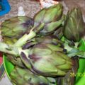 I carciofi arrostiti.