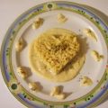 Riso integrale con porri e yogurt