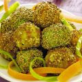 Polpette di verdure al sesamo