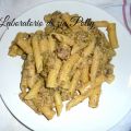 Sughetto allo speck e pistacchi
