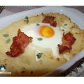 PIROFILA DI PURE' CON UOVO E BACON