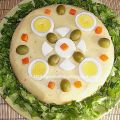 Causa peruviana con pollo / Causa peruana cu pui