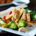 Pollo saltato  con verdure