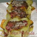 Cestini di patate con cotechino e lenticchie