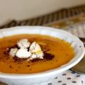 Vellutata di zucca mantovana con mozzarella e[...]