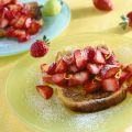 Pane dolce con le fragole