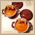 Crema di carote e zenzero, con spiedini di[...]