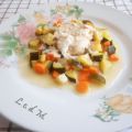 UOVA AFFOGATE CON VERDURINE E SALSA AL TONNO