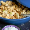 Tagine speziata di pollo, ceci e vaniglia