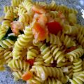 Pasta pomodoro e Jerusalem artichokes