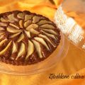 Torta al cioccolato con pere