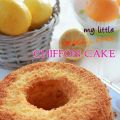 Orange-lemon chiffon cake