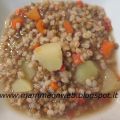 MINESTRA DI ORZO, FARRO E LENTICCHIE