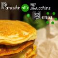 Pancake salati con zucchine e menta