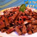 TORTIGLIONI ai FUNGHI e SPECK