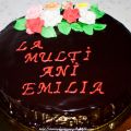 Torta Cioccolatosa Con Glassa A Specchio