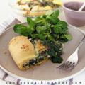 Crostata di erbette e profumo di basilico