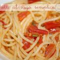 Spaghetti al sugo semplice di Pachino