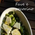 Fave e pecorino salad
