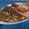 Risotto alla crema di scampi