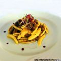 Capunti con ragù di agnello e olive schiacciate