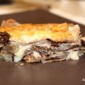 Lasagne integrali senza uova al radicchio