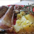 COSTINE CON PATATE AL FORNO