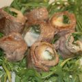 involtini di vitello con rucola, provola e speck