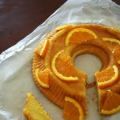 Ciambella all'arancia e succo di mela..