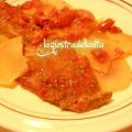 fettine di vitello e patate alla pizzaiola