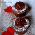 Cupcakes al cacao con cuore di marmellata alle[...]