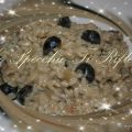 RISOTTO GORGONZOLA E OLIVE NERE