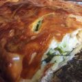 Strudel con ripieno di tonno e zucchine