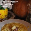 Risotto cremoso con zucca e calamari, ricetta[...]