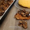 Scaloppine di vitello con funghi a modo mio