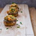 FUNGHI RIPIENI DI VERDURE