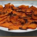 Chips di zucca al forno