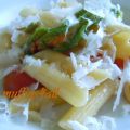 Pasta risottata con fiori di zucchina e stimmi[...]